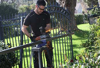 Sliding Gate Installation | The Colony